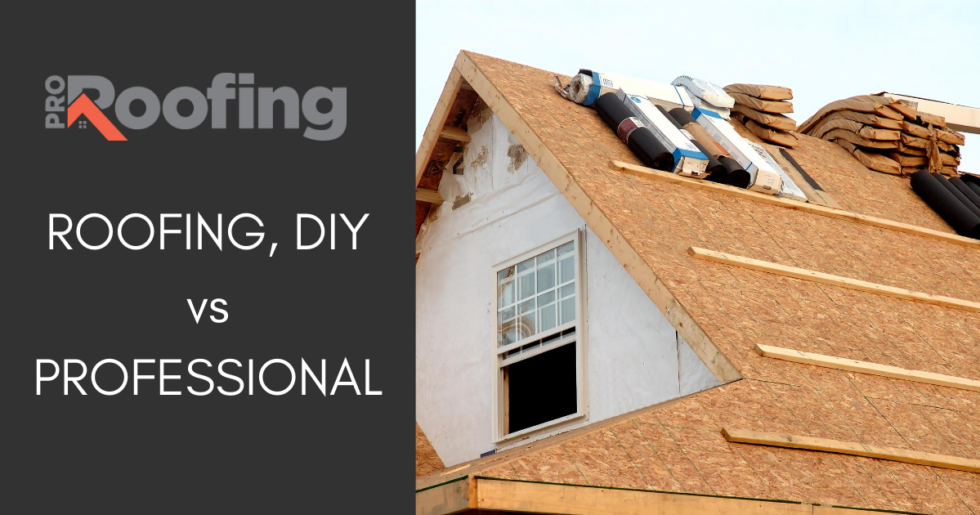 Roofing DIY vs Professional Pro Roofing